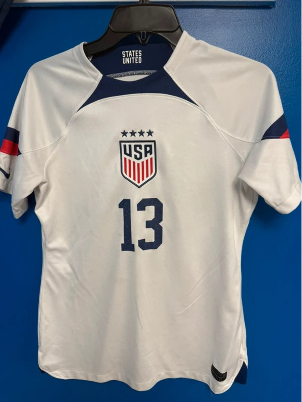 Nike USWNT Alex Morgan #13 Soccer Jersey
